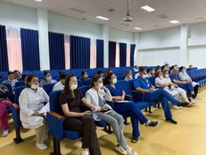 Сегодня было проведено обучающее мероприятие по вопросам профилактики туберкулёза.